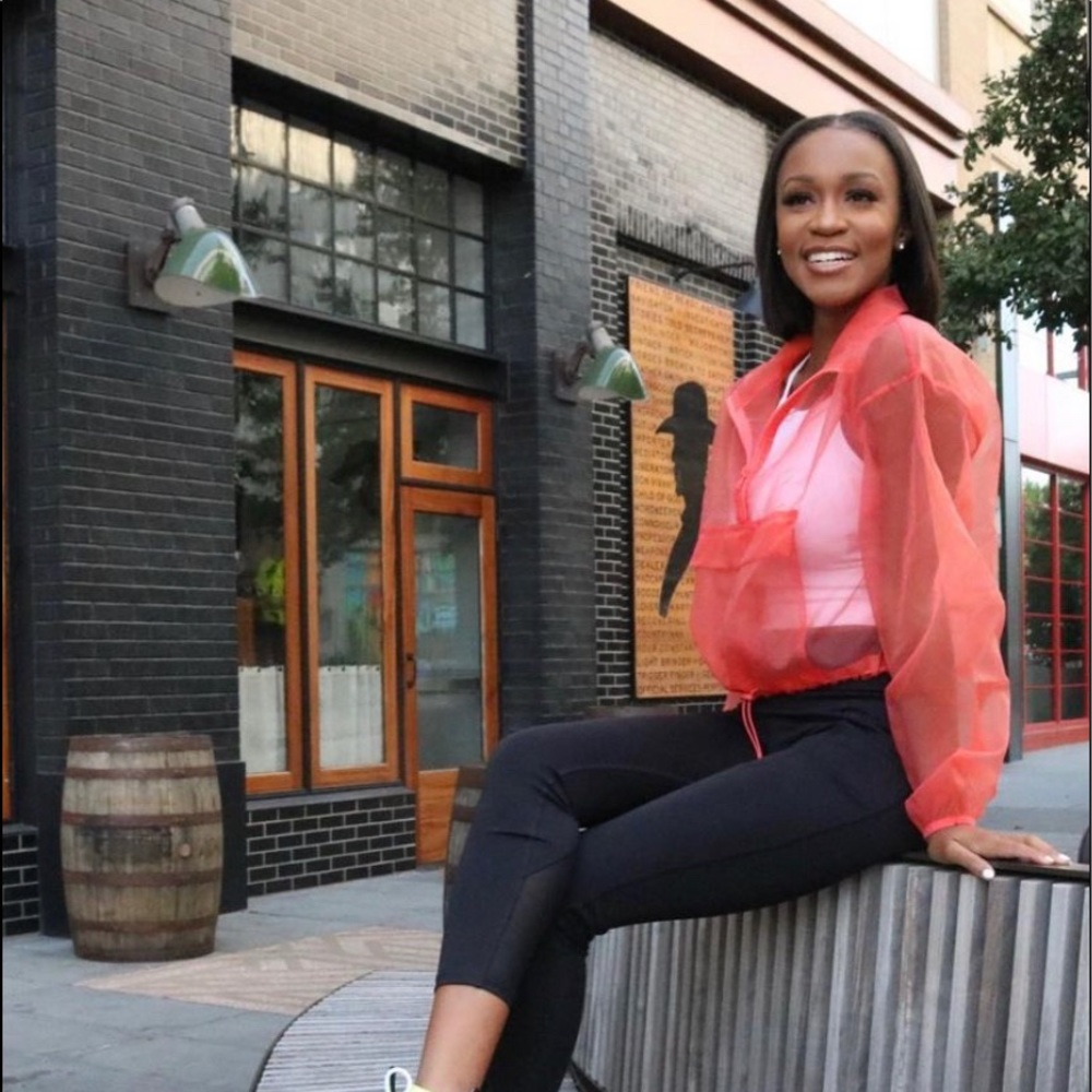 Sheer Coral Forever21 Jacket